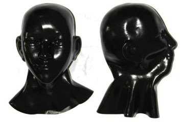 Heavy duty anatomical masks with zipper